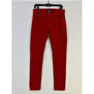 Ralph Lauren Sport Red Corduroy Pants Women's Size 8